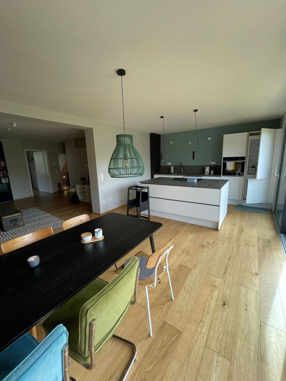 Kitchen or kitchenette, Dining area, stove, kitchen