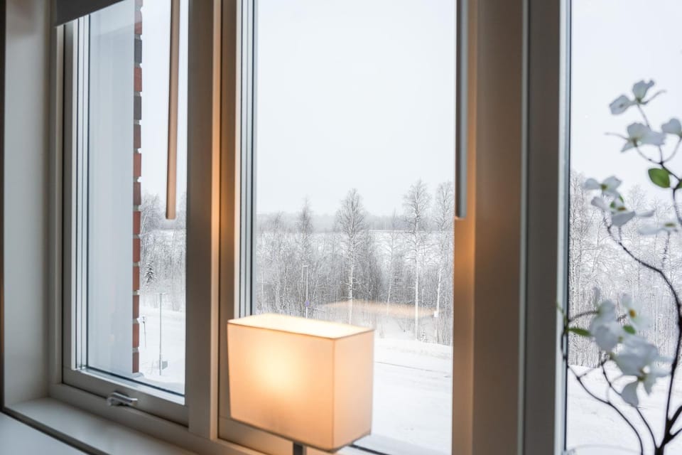 Guestly Homes - Nordic Studio Apartment in Norrbotten County, Sweden