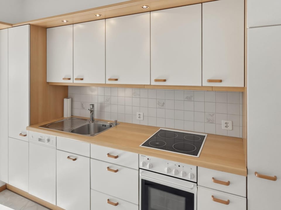 Kitchen or kitchenette, oven, stove, kitchen