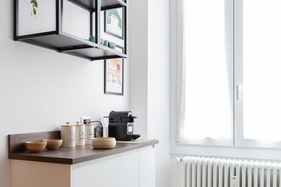 Kitchen or kitchenette, soundproof