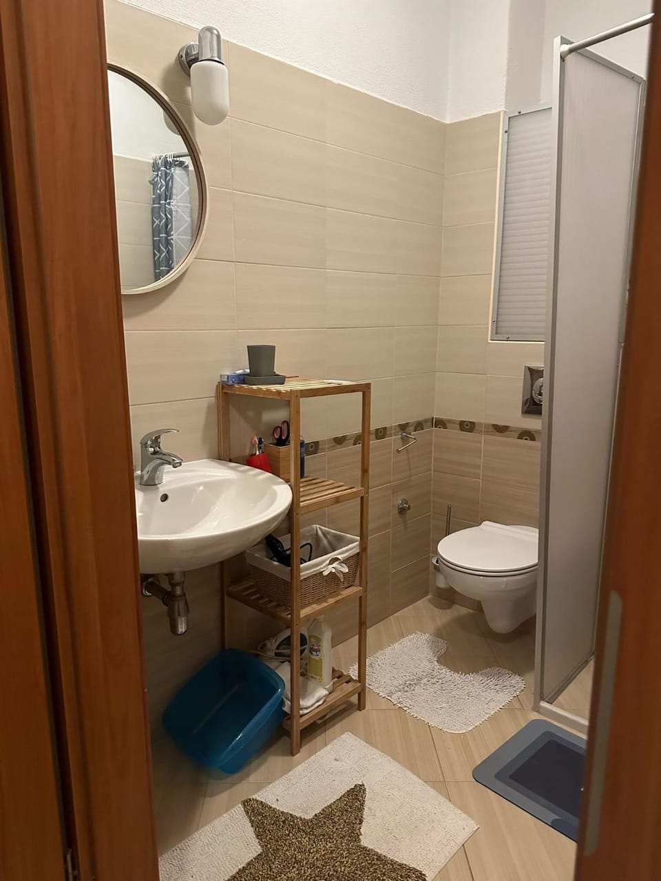 Shower, Toilet, Bathroom, towels