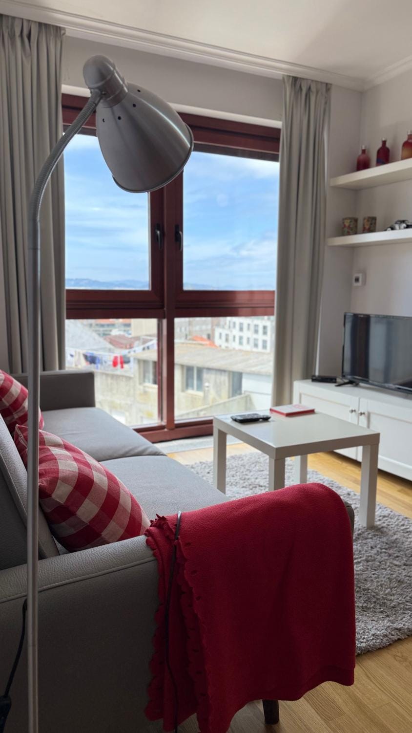 Sanxenxo apartamento con terraza y vistas al mar Apartment in Sanxenxo