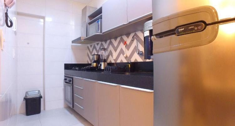 Kitchen or kitchenette, oven, stove