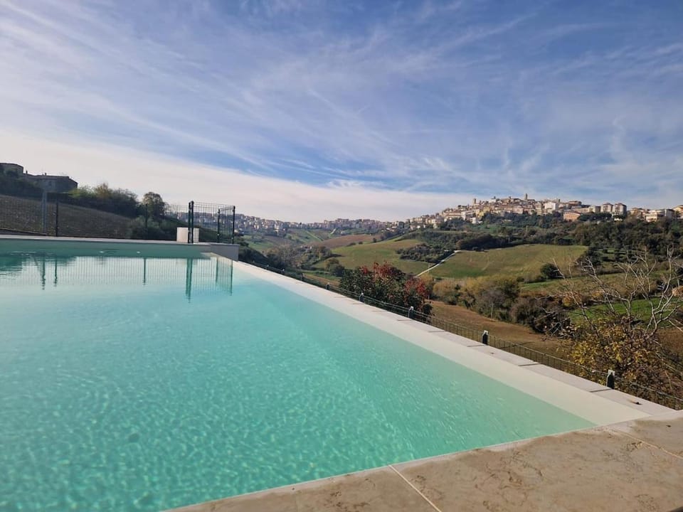 Natural landscape, Pool view, Swimming pool