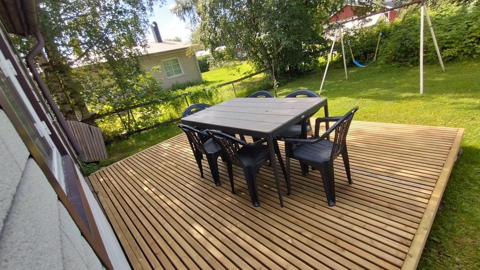 Patio, Garden view