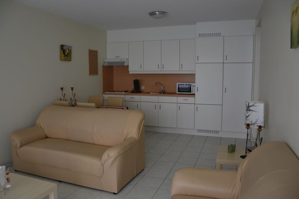 Kitchen or kitchenette, Living room