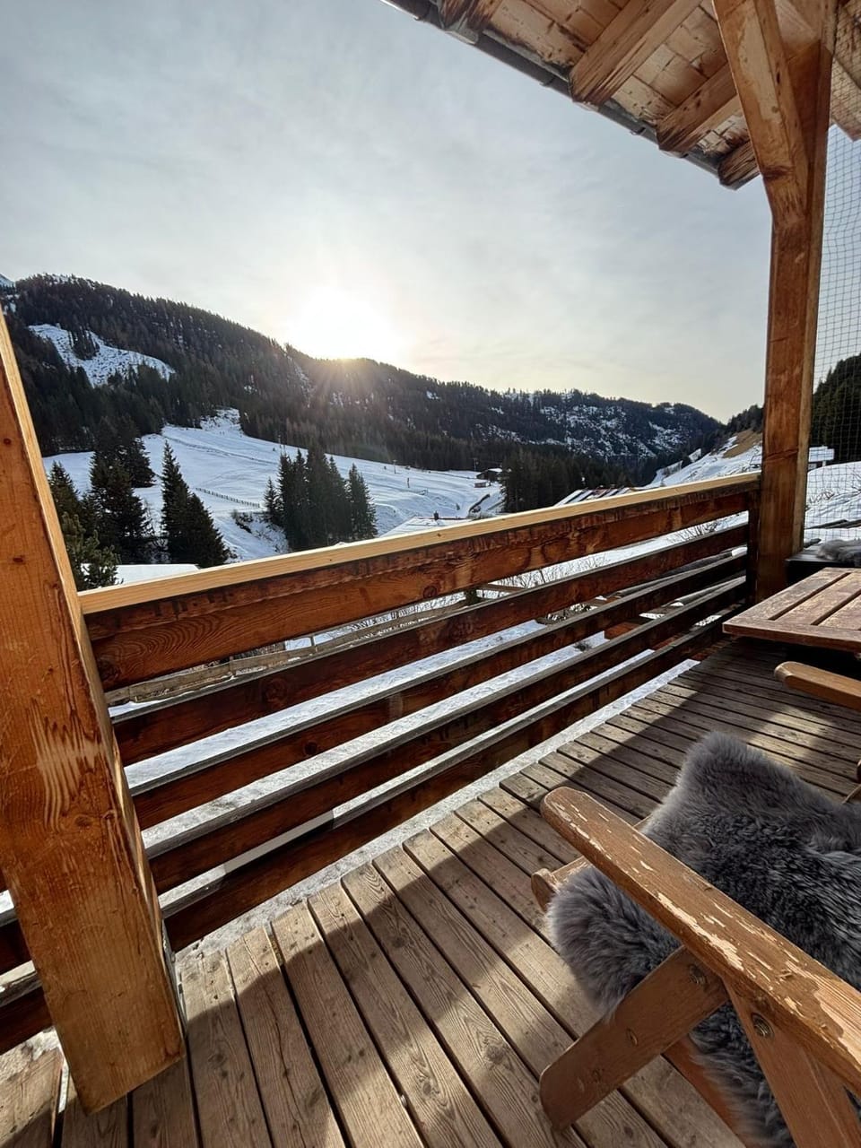 Day, Natural landscape, Balcony/Terrace, Mountain view