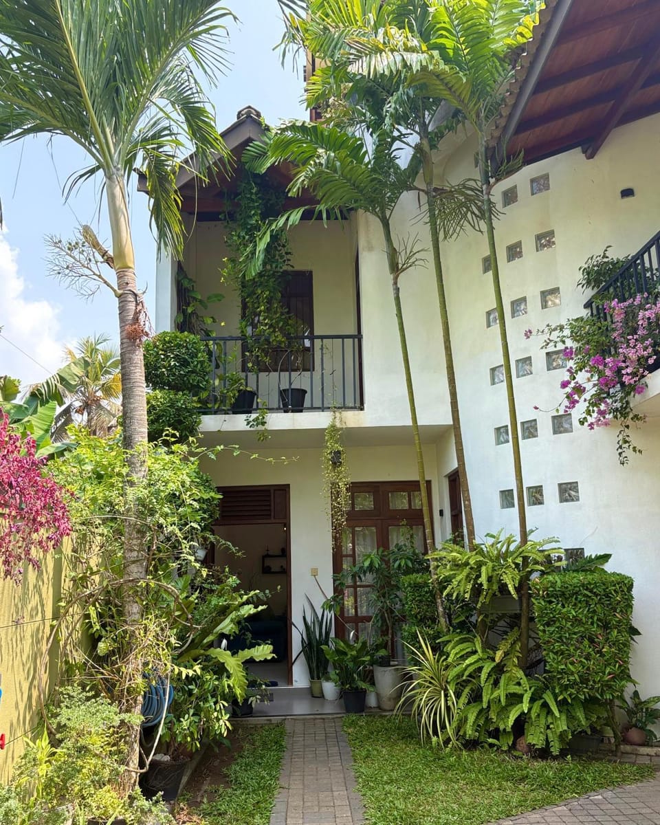 Property building, Garden view