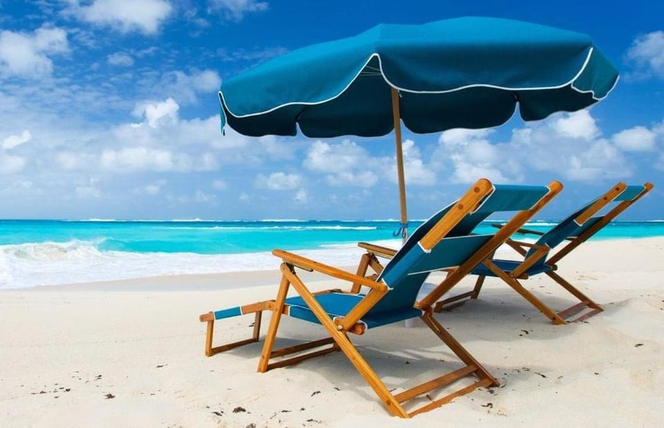 Beach, shuttle, sunbed
