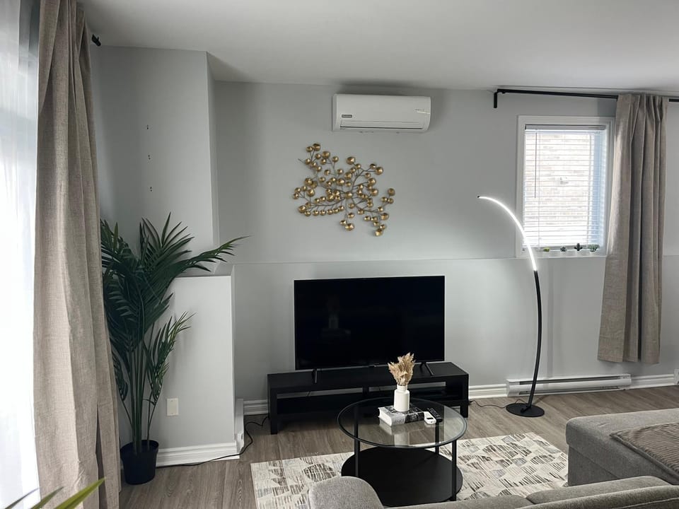 Communal lounge/ TV room, Living room, Evening entertainment, air conditioner