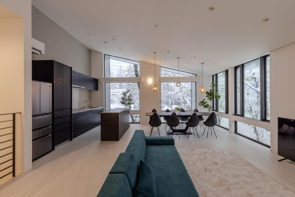 Twins Origami - 3 Ensuite Bedroom Modern Home Near Echoland Chalet in Hakuba