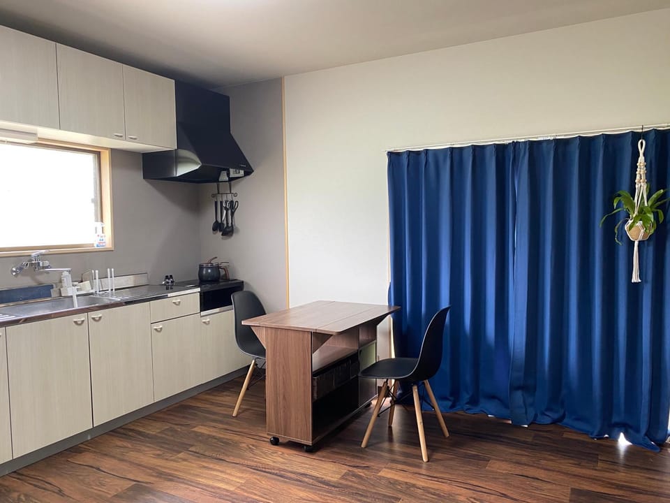 Kitchen or kitchenette, Dining area, oven, stove