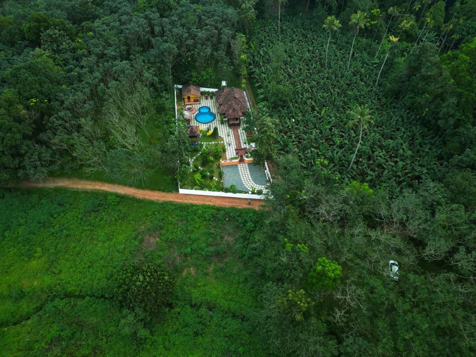 Natural landscape, Bird's eye view