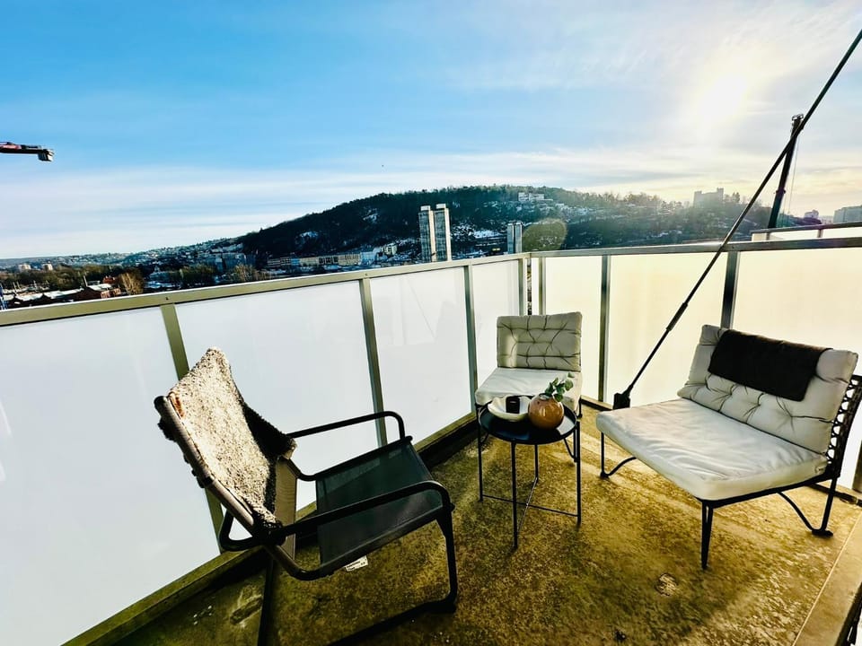 Balcony/Terrace, Seating area, Sunrise