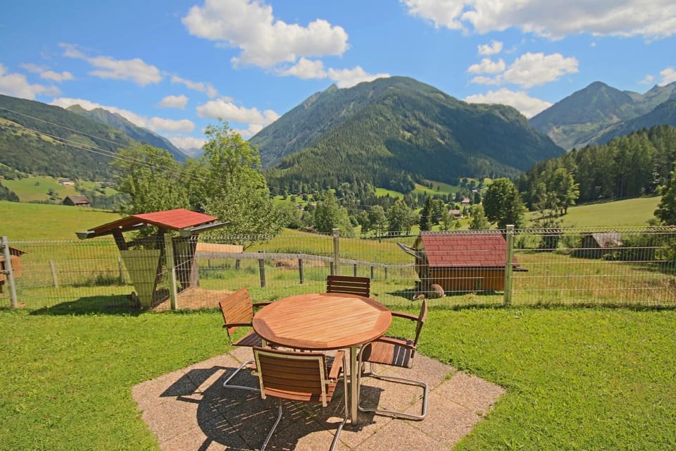 Day, Natural landscape, View (from property/room), Seating area, Dining area, Mountain view