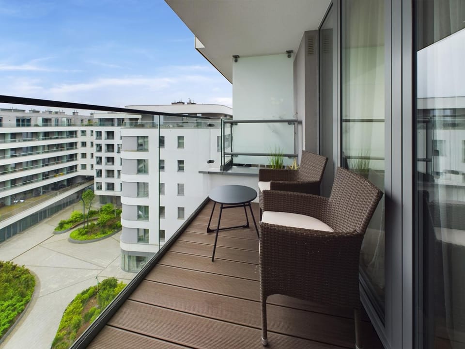 Property building, Day, View (from property/room), Balcony/Terrace, Seating area