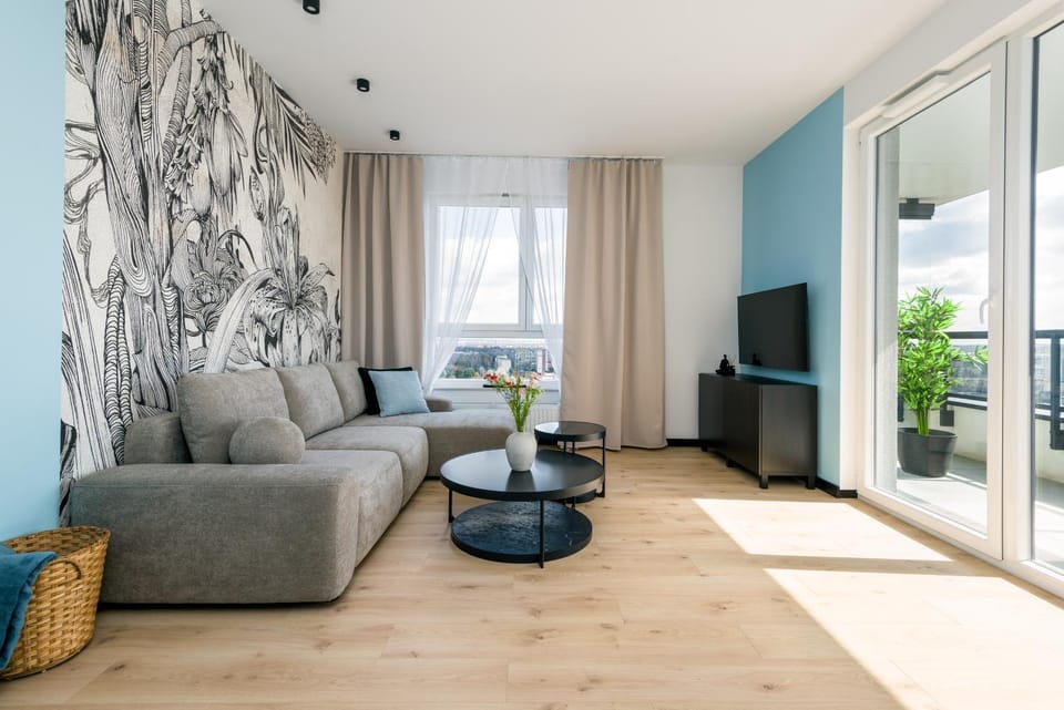 TV and multimedia, Balcony/Terrace, Living room, Seating area