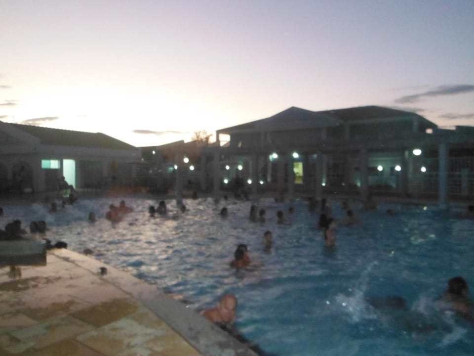 Aqua park, Sunset