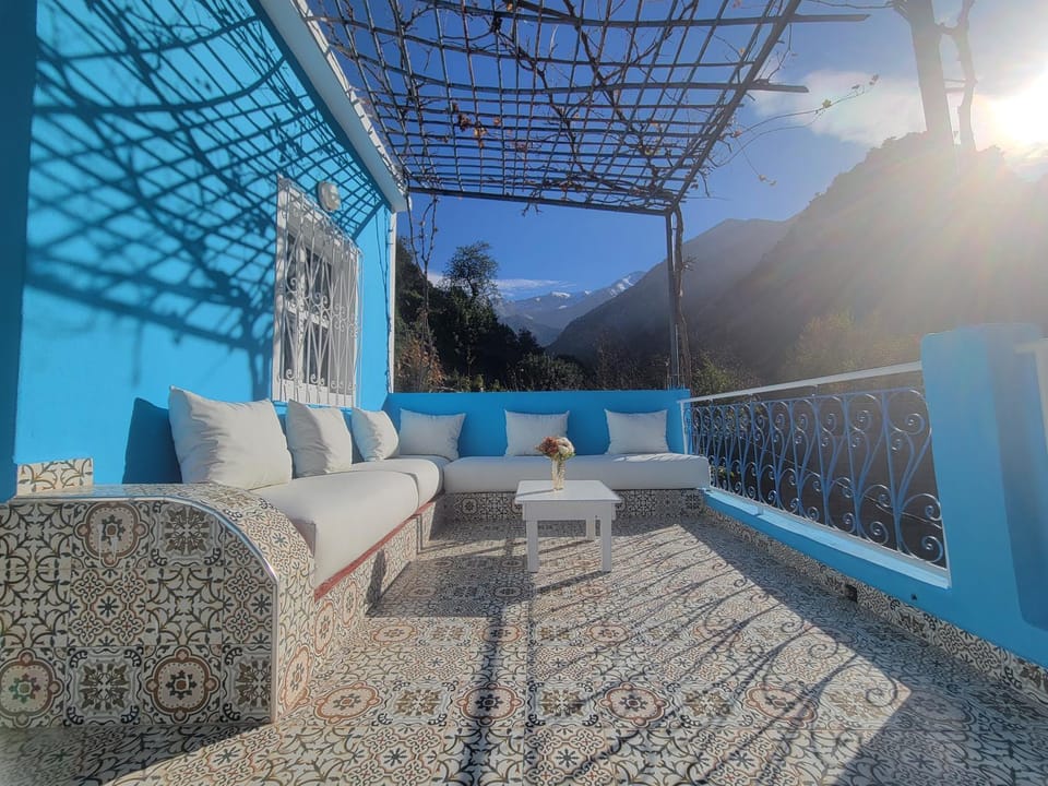 Natural landscape, Balcony/Terrace, Mountain view