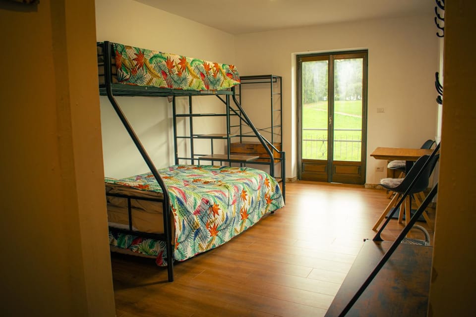 Bed, Photo of the whole room, Bedroom, bunk bed