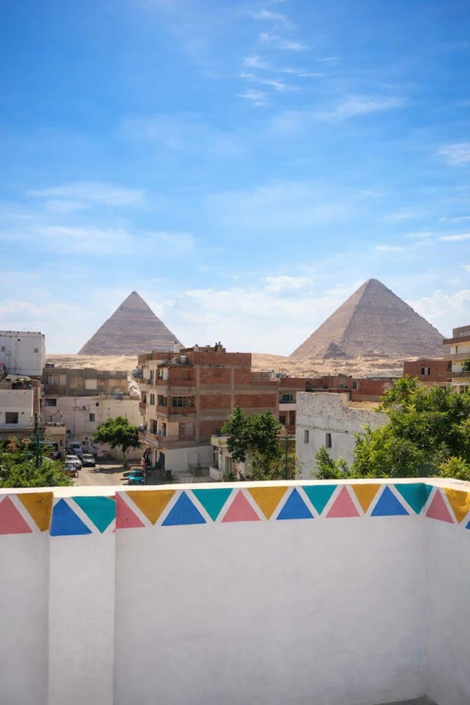 "Nevo View Pyramids View " Free Breakfast " Private Kitchen" Apartment in Egypt