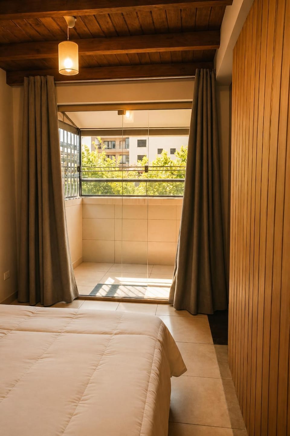 View (from property/room), Balcony/Terrace, Bedroom