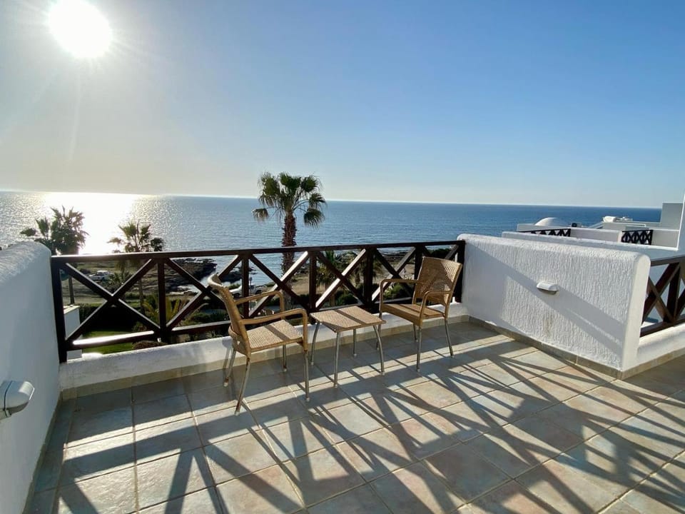 Patio, Day, Balcony/Terrace, Sea view