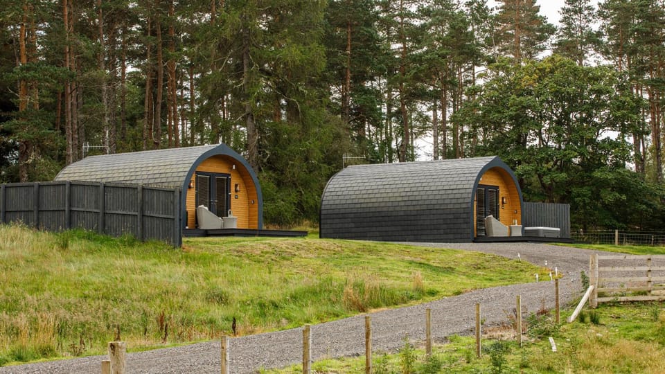 Shin View Pods Apartment in Scotland