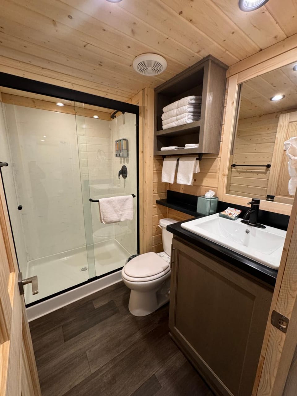 Shower, Toilet, Bathroom, towels