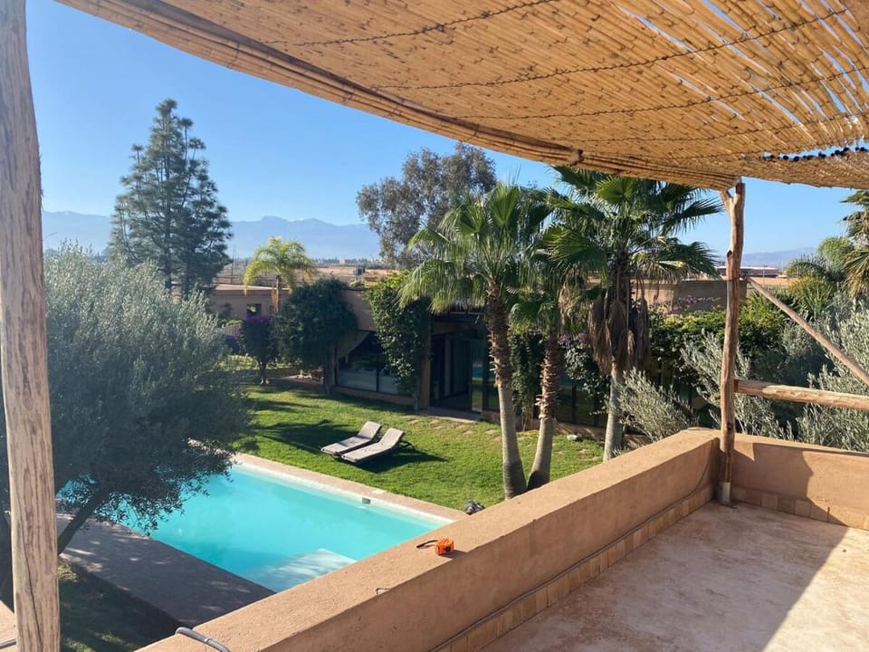 Patio, Natural landscape, View (from property/room), Garden view, Pool view