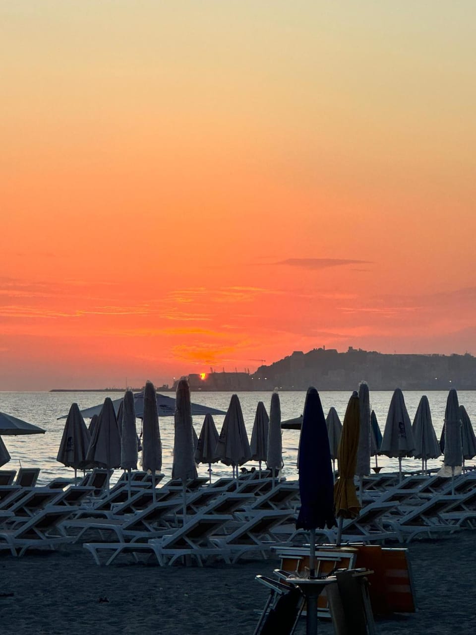Sea view, Sunset