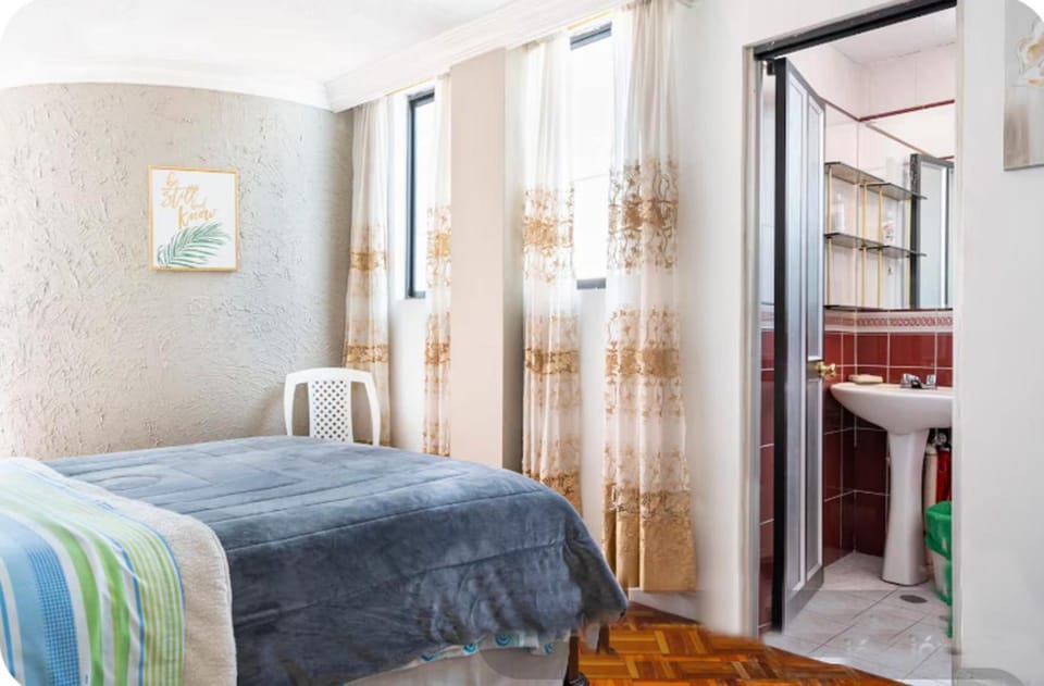 Bathroom, Bedroom