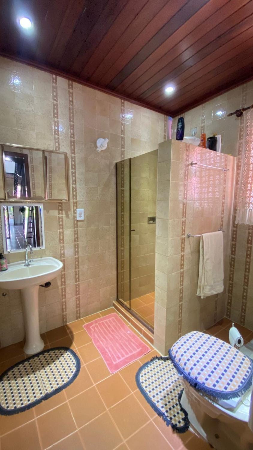 Shower, Bathroom, towels