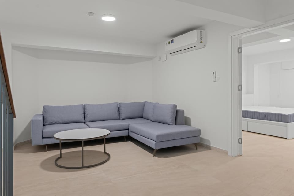 Living room, Seating area, air conditioner