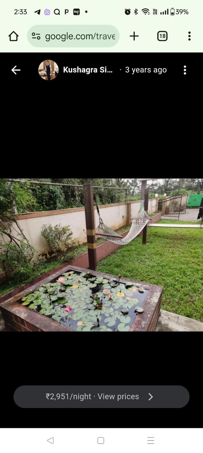 Lotus the cottages Apartment in Madikeri