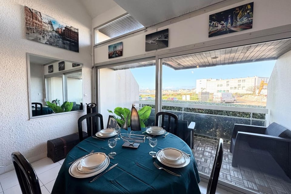 Grand triplex vue mer tout confort - Balcon Apartment in Quiberon