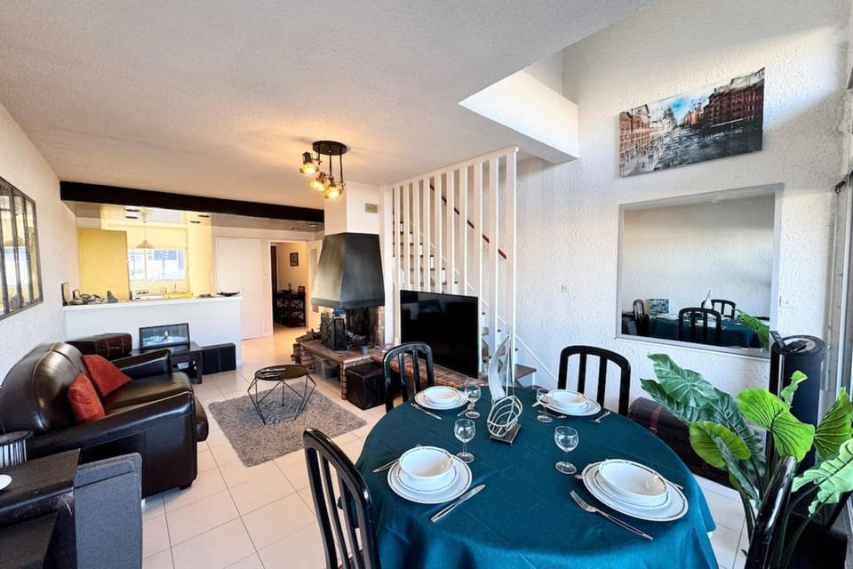 Grand triplex vue mer tout confort - Balcon Apartment in Quiberon