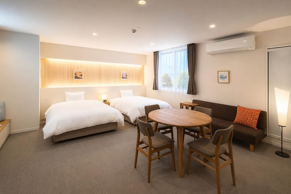 Bed, Bedroom, air conditioner