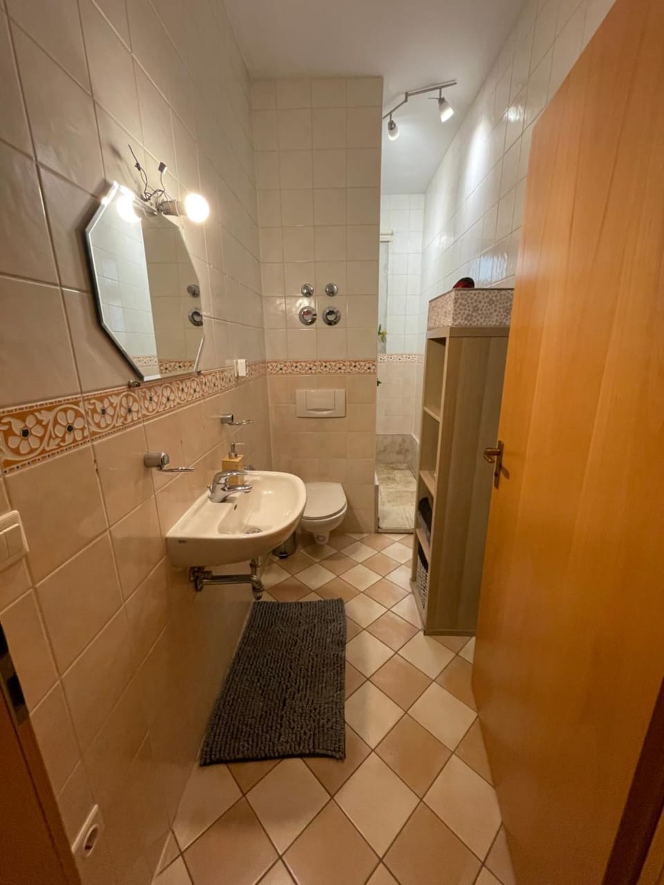 Shower, Toilet, Bathroom, towels