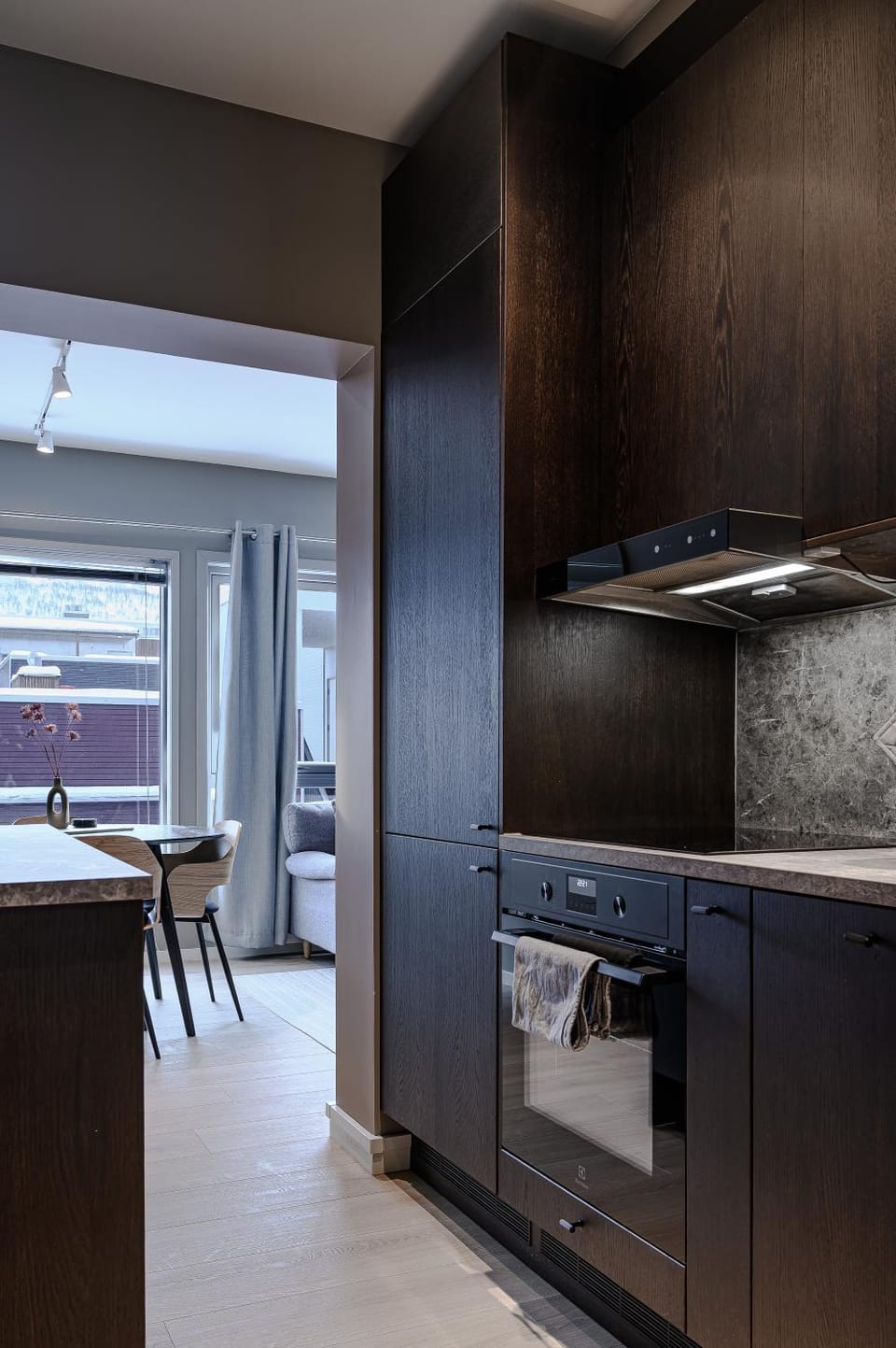 Kitchen or kitchenette, Dining area