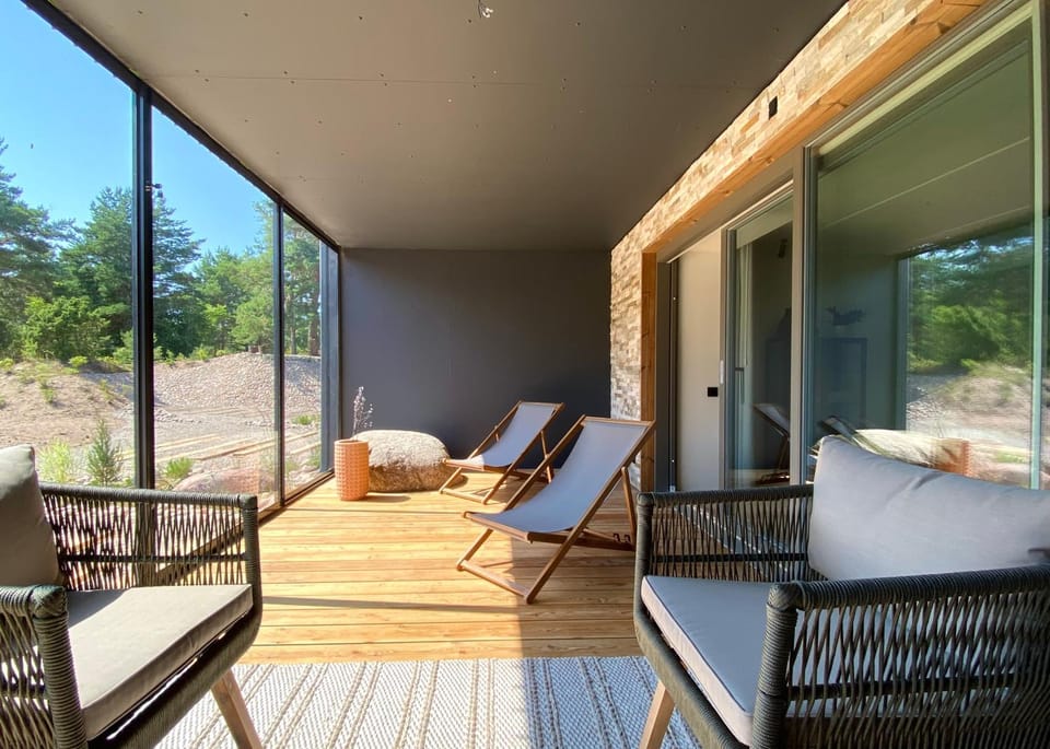 Balcony/Terrace, Garden view