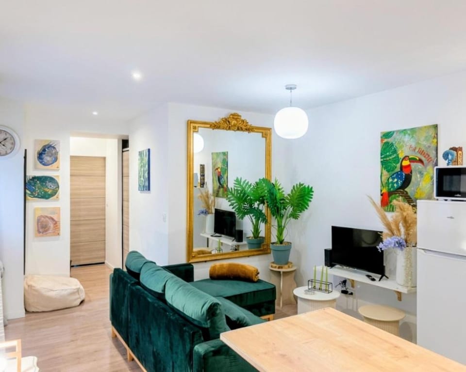 New! Cosy Plenity Art - T3 - Centre ville - Parking gratuit Apartment in Lourdes