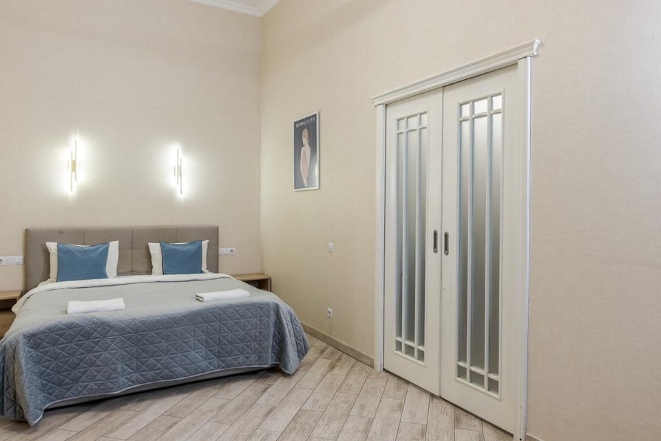 Bed, Photo of the whole room, Bedroom, wardrobe