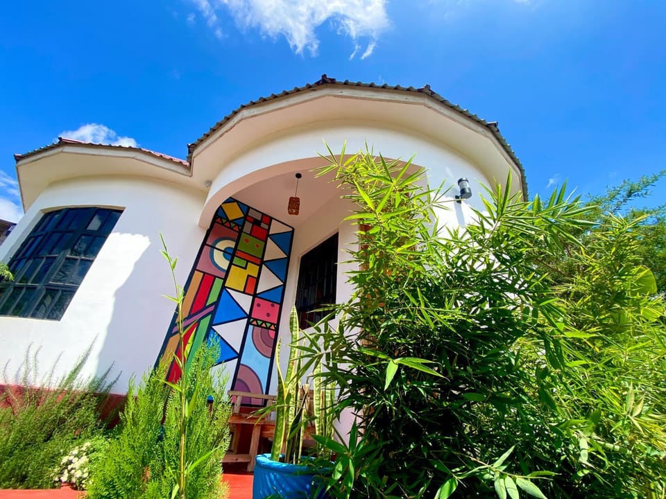 Property building, Garden, Garden view
