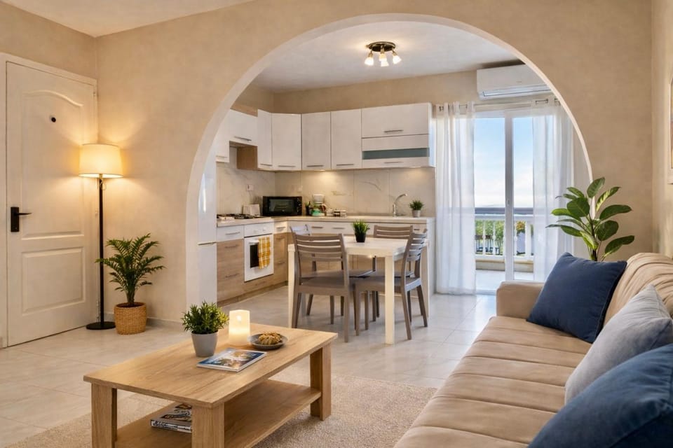 Living room, Seating area, Dining area