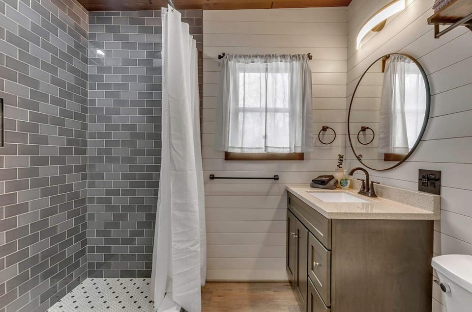 Modern Tiny Home Wraparound Deck House in Cattaraugus