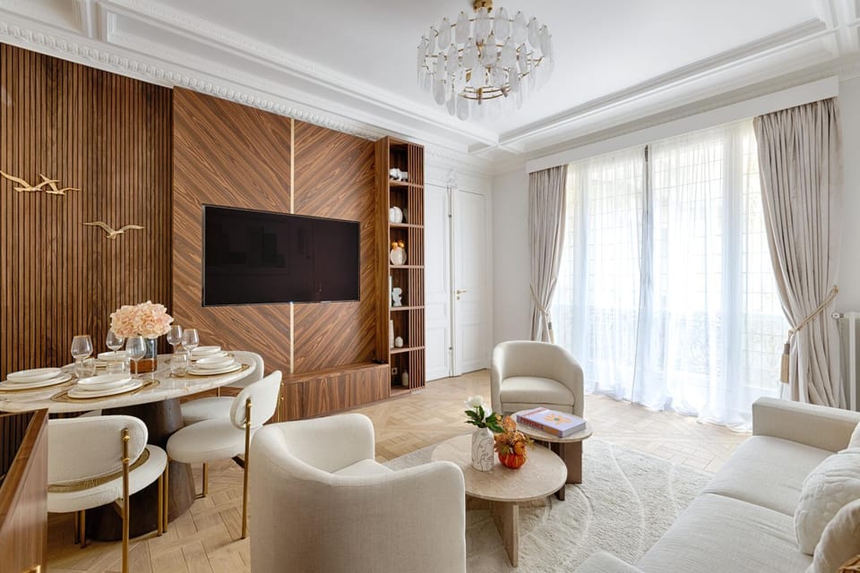 Serviced Apartment - 6 Guests - Champs-Élysées Apartment in Paris