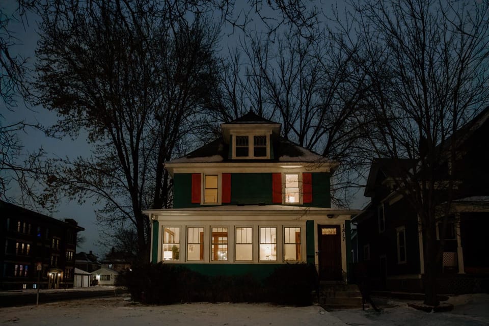 Property building, Night