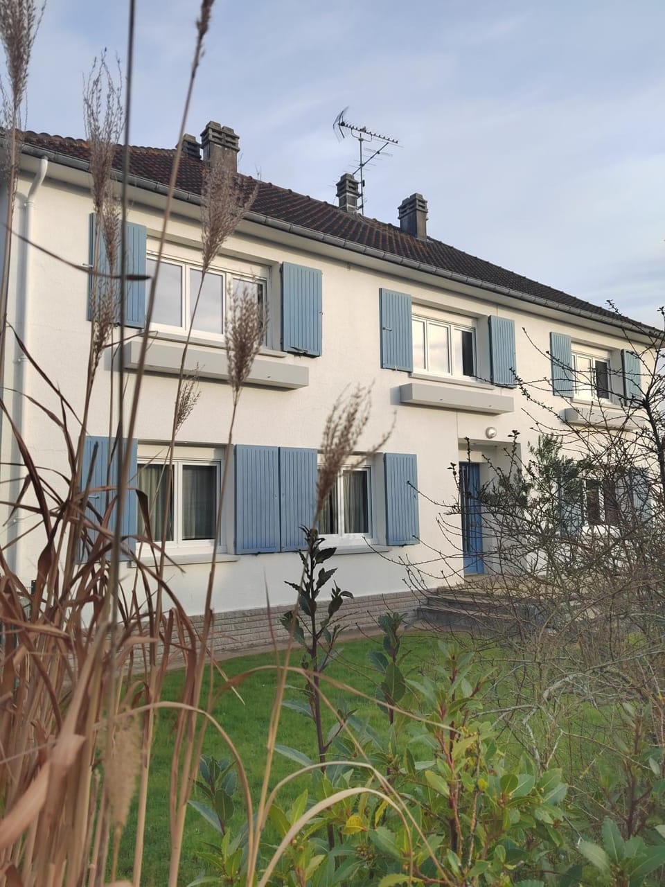Property building, Garden view