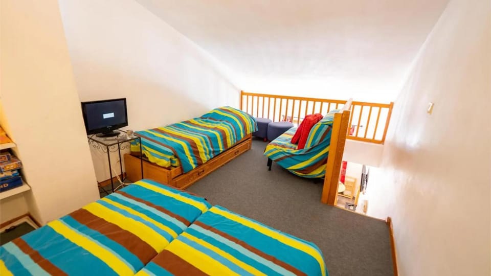 Property building, Living room, Bedroom
